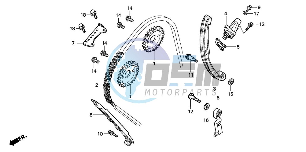 CAM CHAIN/TENSIONER