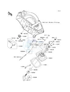 JT 1500 C [ULTRA LX] (C7F-C8F ) C8F drawing HANDLE POLE