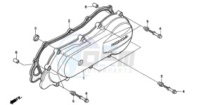 SFX50MM drawing LEFT SIDE COVER