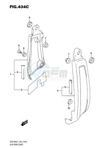 VZR1800BZ BOULEVARD EU drawing SIDE REAR COVER