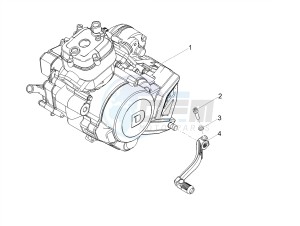 RCR 50 E4 (EMEA) drawing Engine-Completing part-Lever