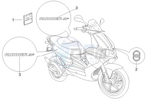 Runner 50 SP drawing Plates - Emblems