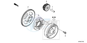 TRX420FPMB drawing STARTING GEAR