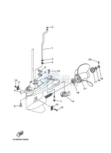 FT50CETL drawing LOWER-CASING-x-DRIVE-2