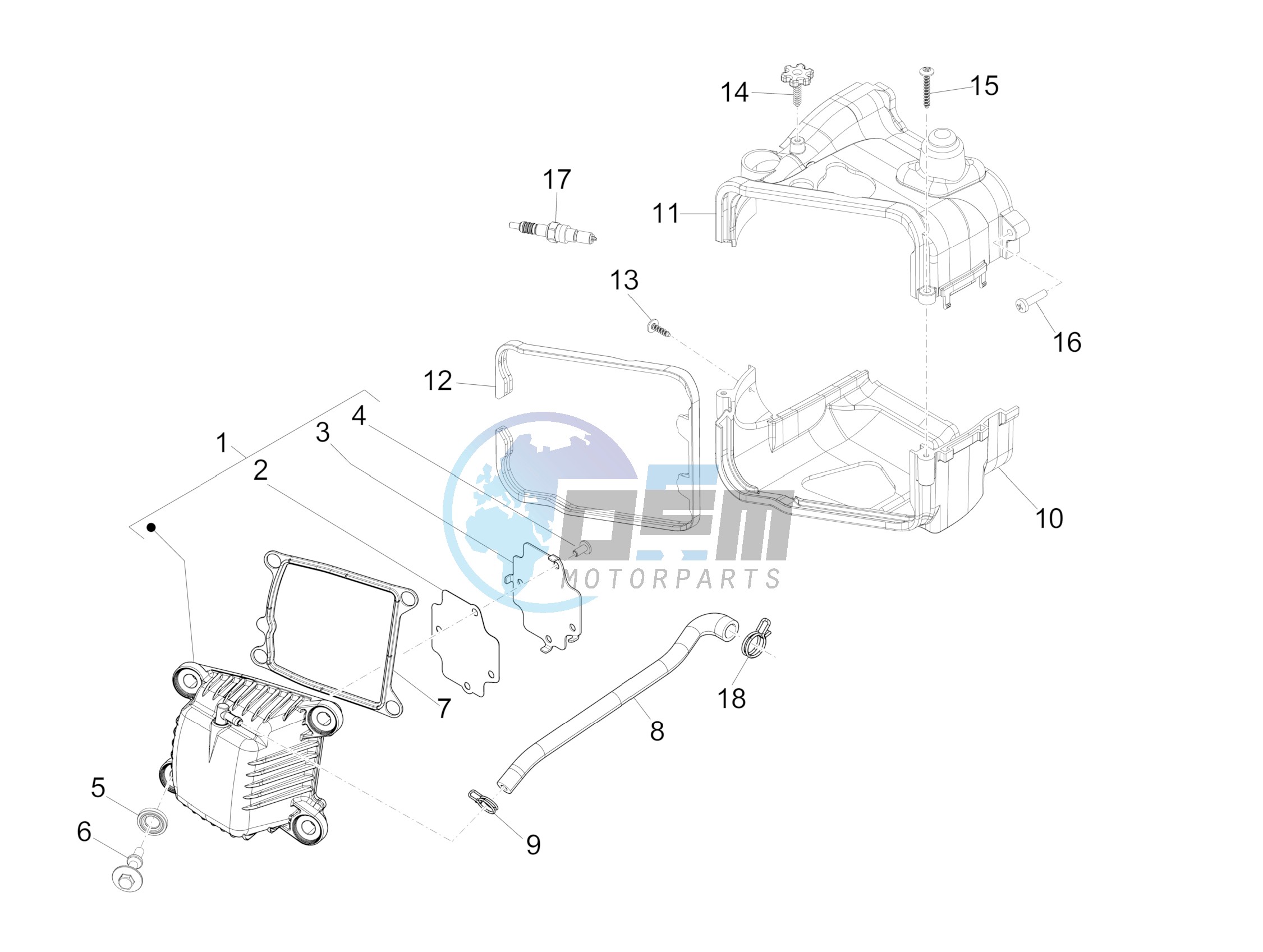 Cylinder head cover