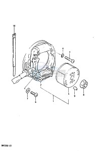 RM125 1983 drawing MAGNETO