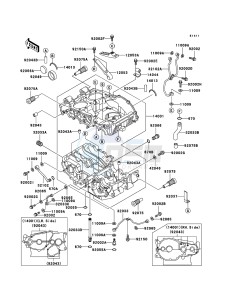 KLE500 KLE500B7F GB XX (EU ME A(FRICA) drawing Crankcase