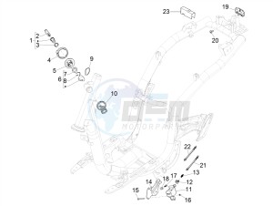 Liberty 125 iGet 4T 3V ie ABS (APAC) drawing Locks