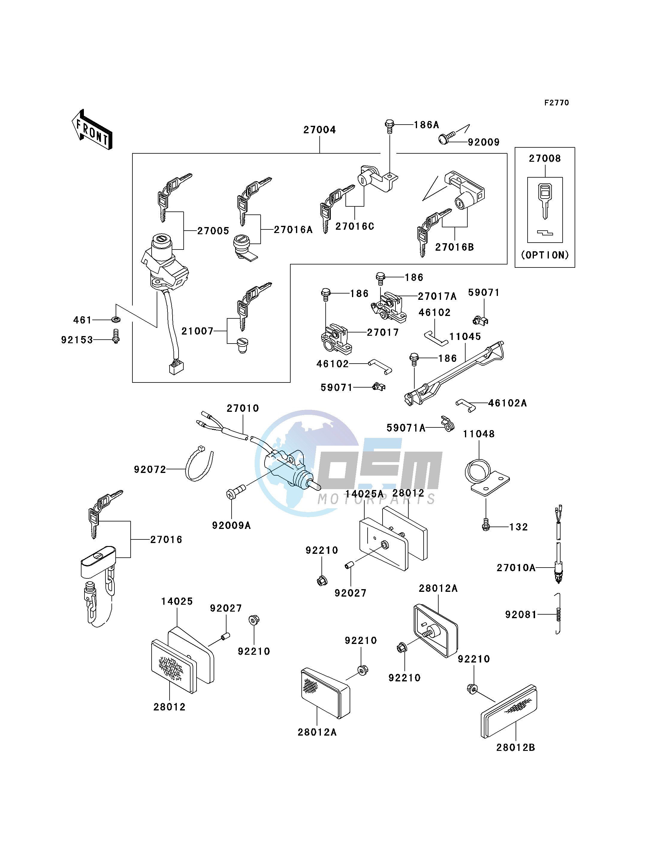 IGNITION SWITCH_LOCKS_REFLECTORS