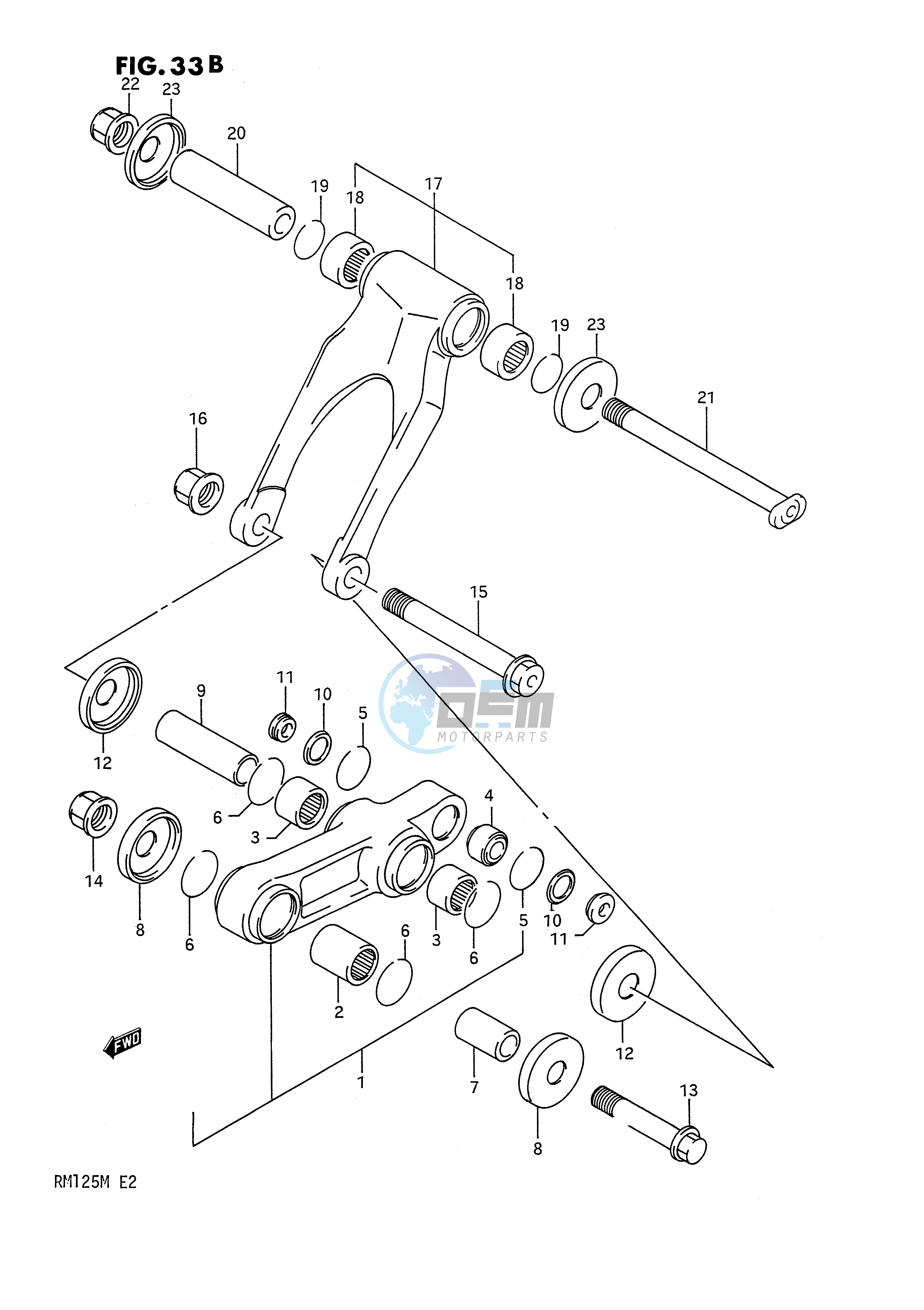 CUSHION LEVER (MODEL M)