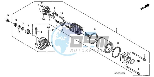 STARTING MOTOR