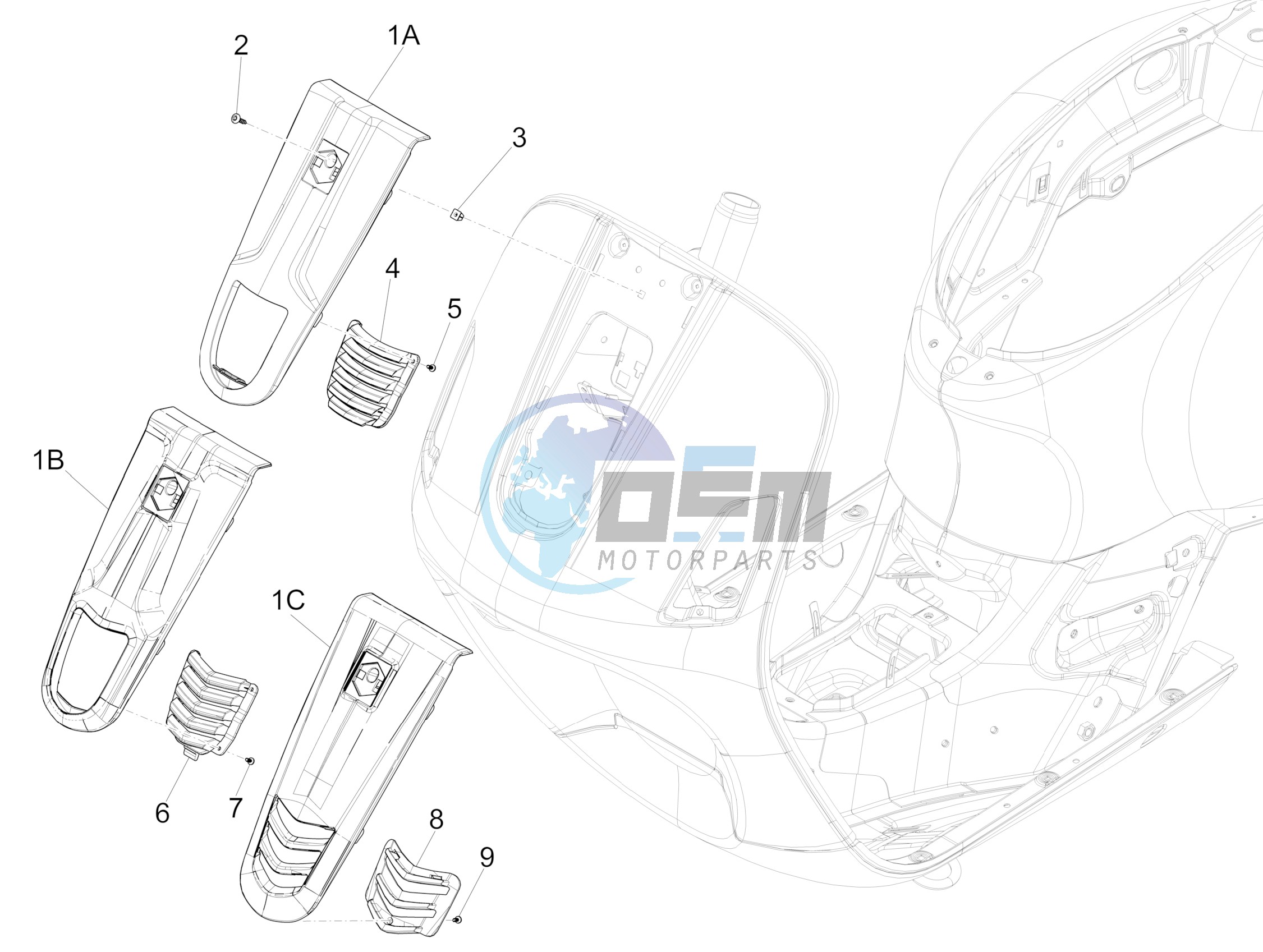 Front shield