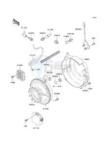 KAF 620 E [MULE 3010 4X4] (E1-E5) [MULE 3010 4X4] drawing GENERATOR_IGNITION COIL