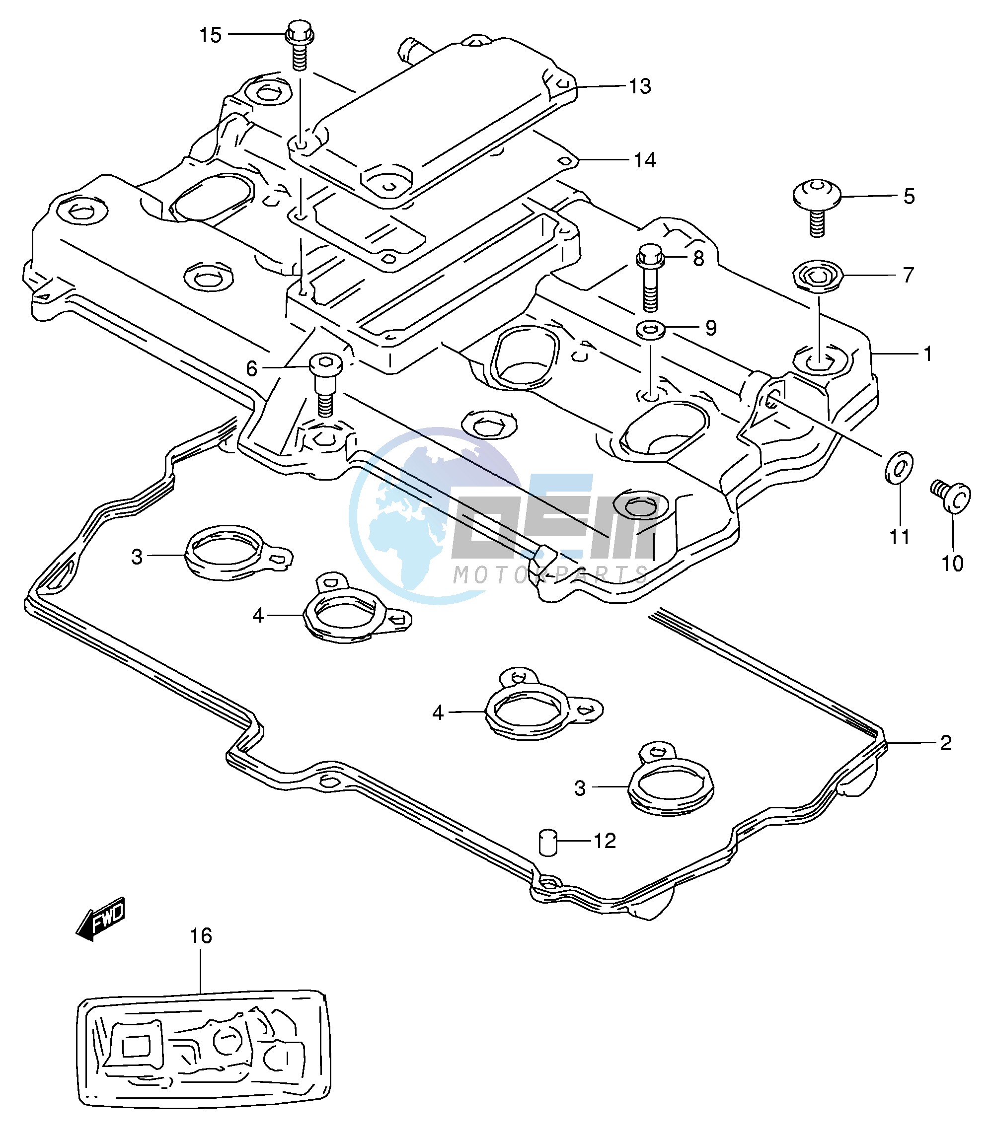 CYLINDER HEAD COVER