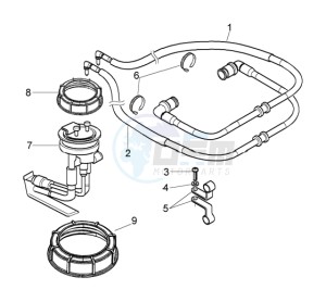 Beverly 500 drawing Sipply system