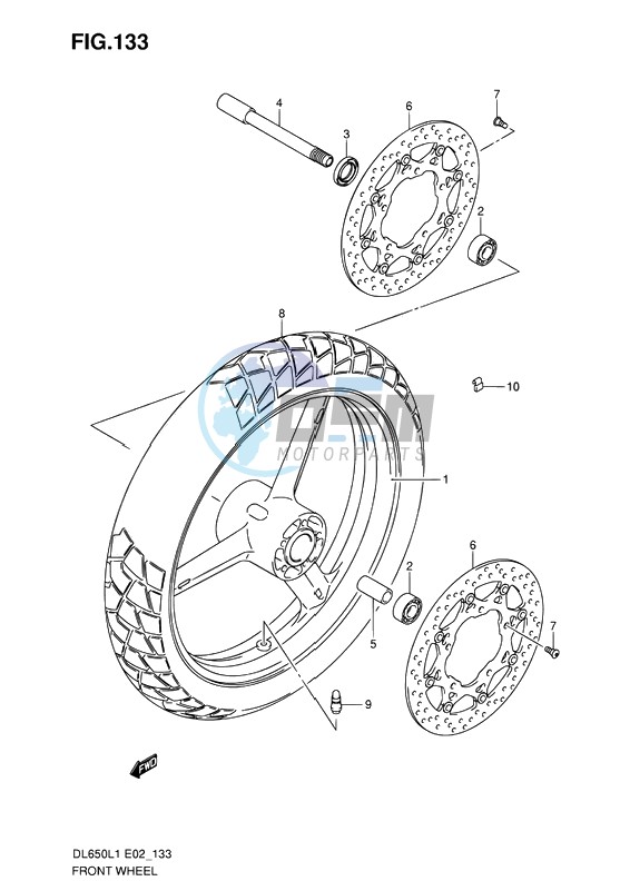 FRONT WHEEL