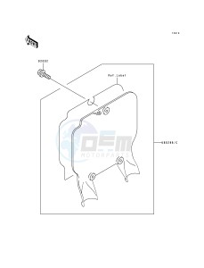 KX 125 H [KX125] (H1-H2) [KX125] drawing ACCESSORY