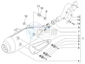 Runner 125 VX 4t SC e3 drawing Silencer