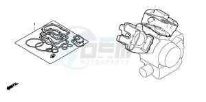 NT650V drawing GASKET KIT A