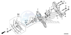 TRX500FA6H Europe Direct - (ED) drawing OIL PUMP