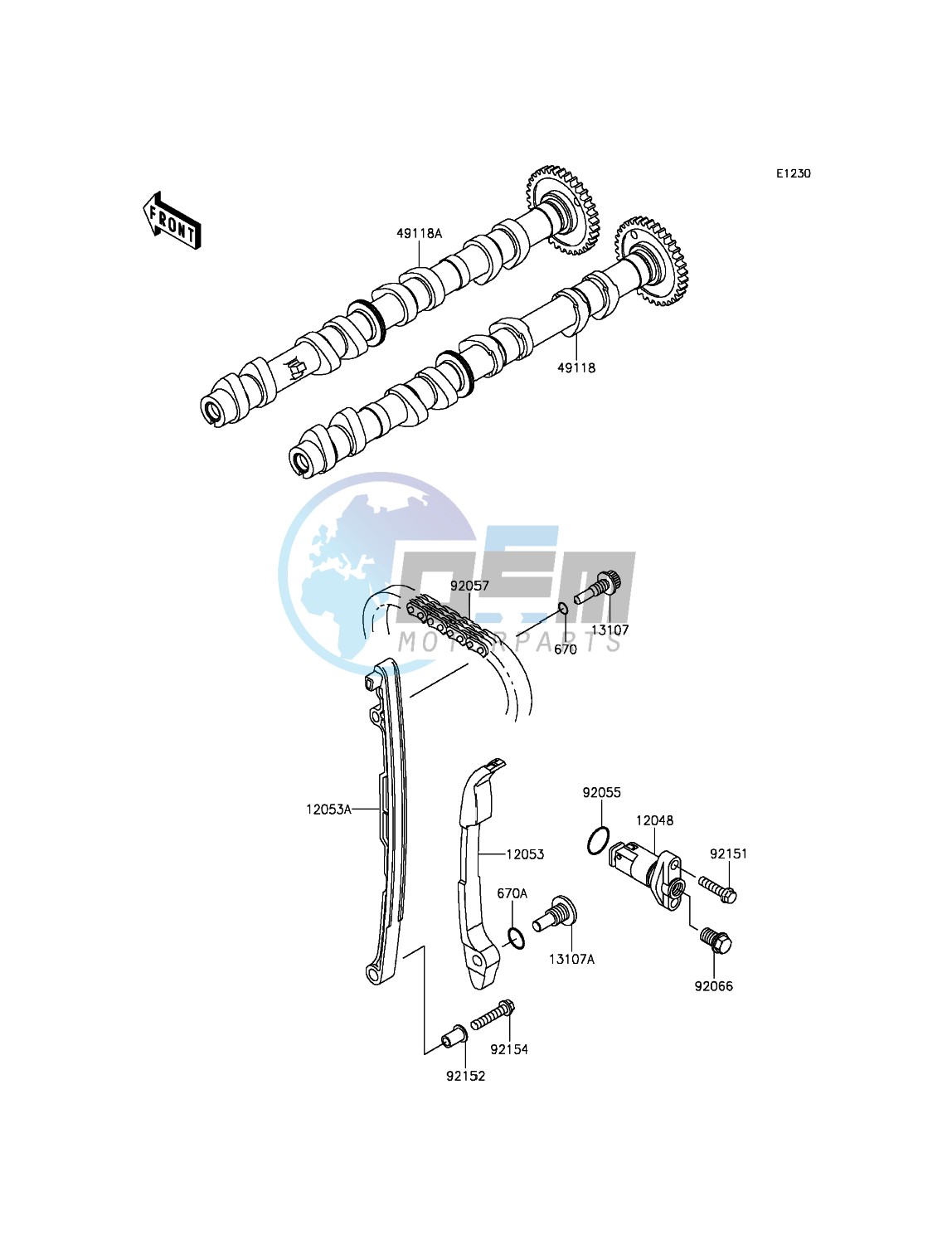 Camshaft(s)/Tensioner