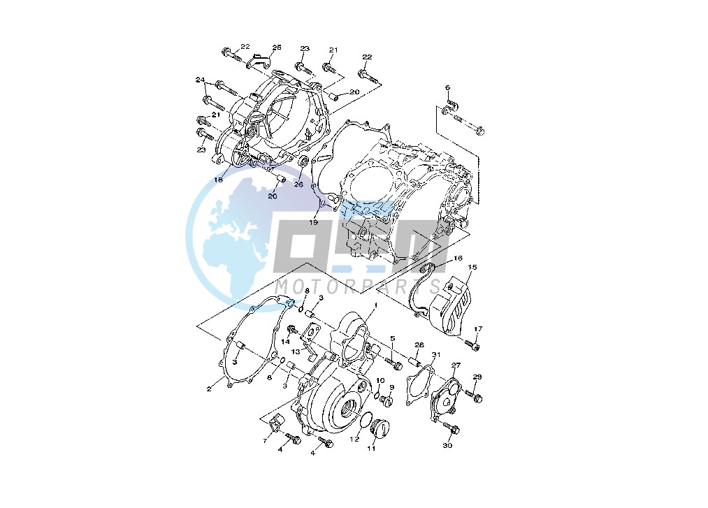 CRANKCASE COVER 1