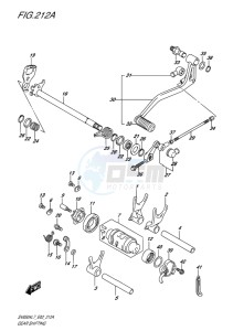 SV650 ABS EU drawing GEAR SHIFTING