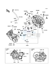 KVF650_4X4 KVF650FCS EU GB drawing Crankcase