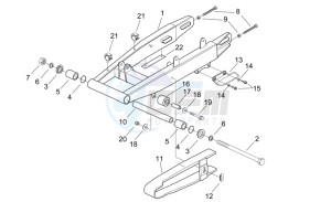 RX-SX 50 drawing Swing arm