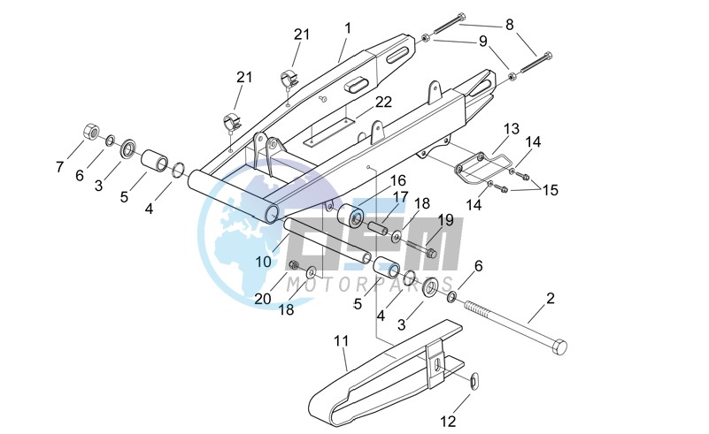 Swing arm