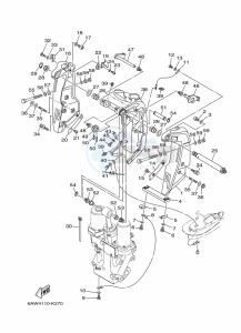 FL350AET1U drawing FRONT-FAIRING-BRACKET