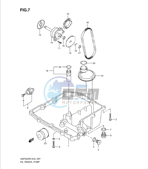 OIL PAN - OIL PUMP