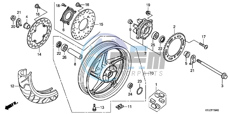 REAR WHEEL