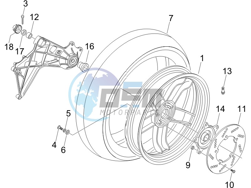 Rear Wheel