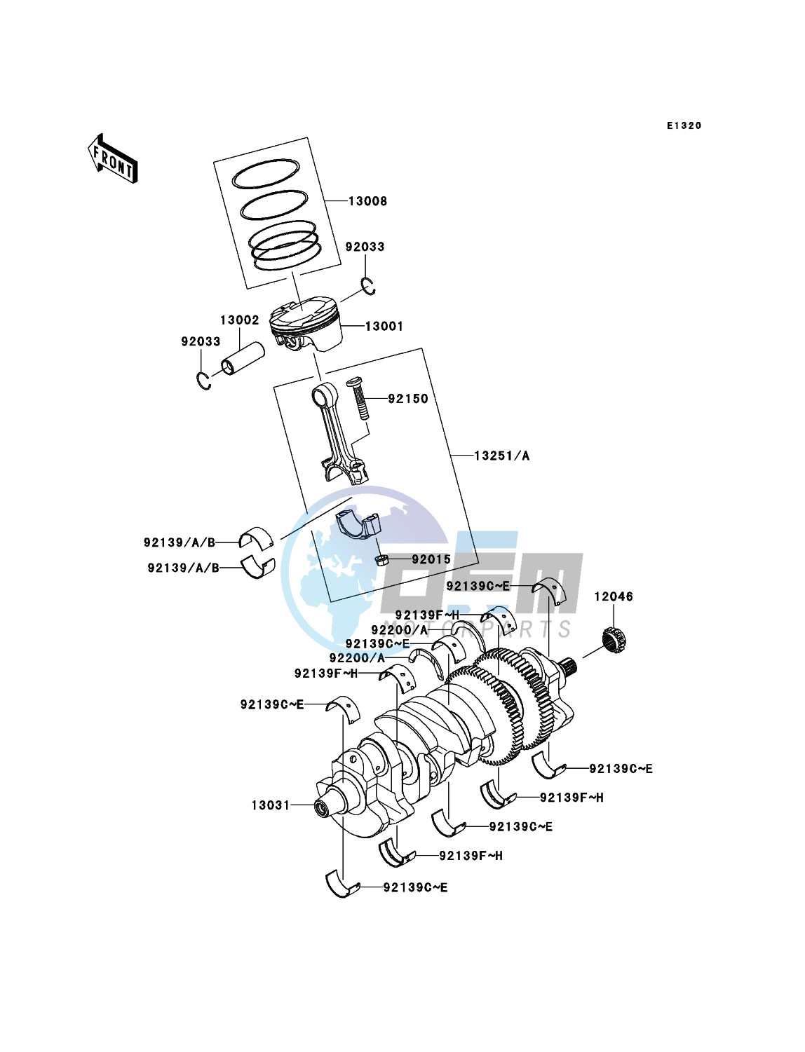 Crankshaft/Piston(s)