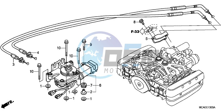 REVERSE SHIFT ACTUATOR