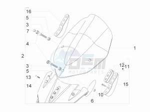 Nexus 250 SP e3 (UK) UK drawing Windshield