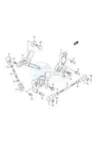 DF 30 drawing Throttle Control Remote Control