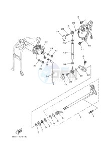 YXZ1000R SS YXZ10YESJ YXZ1000R SS (B0F6) drawing SHIFT SHAFT