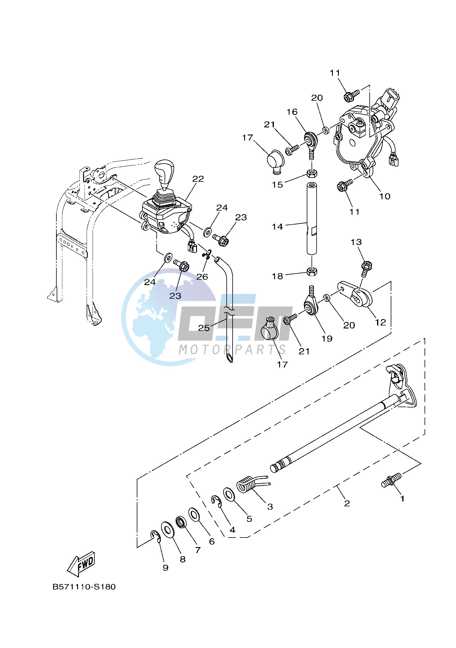 SHIFT SHAFT