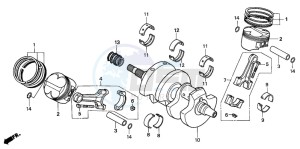 VFR800A drawing CRANKSHAFT/PISTON