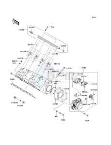 JT 1500 F [ULTRA 260LX] (F9F) F9F drawing THROTTLE