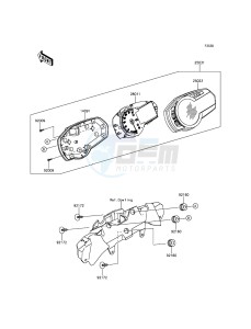 NINJA_ZX-6R_ABS ZX636FDF FR GB XX (EU ME A(FRICA) drawing Meter(s)