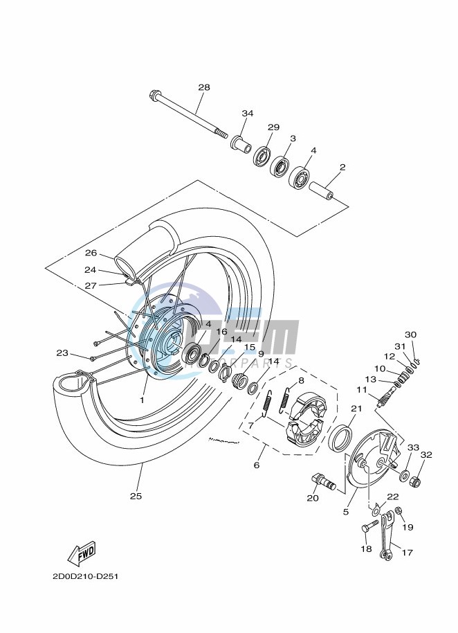 FRONT WHEEL