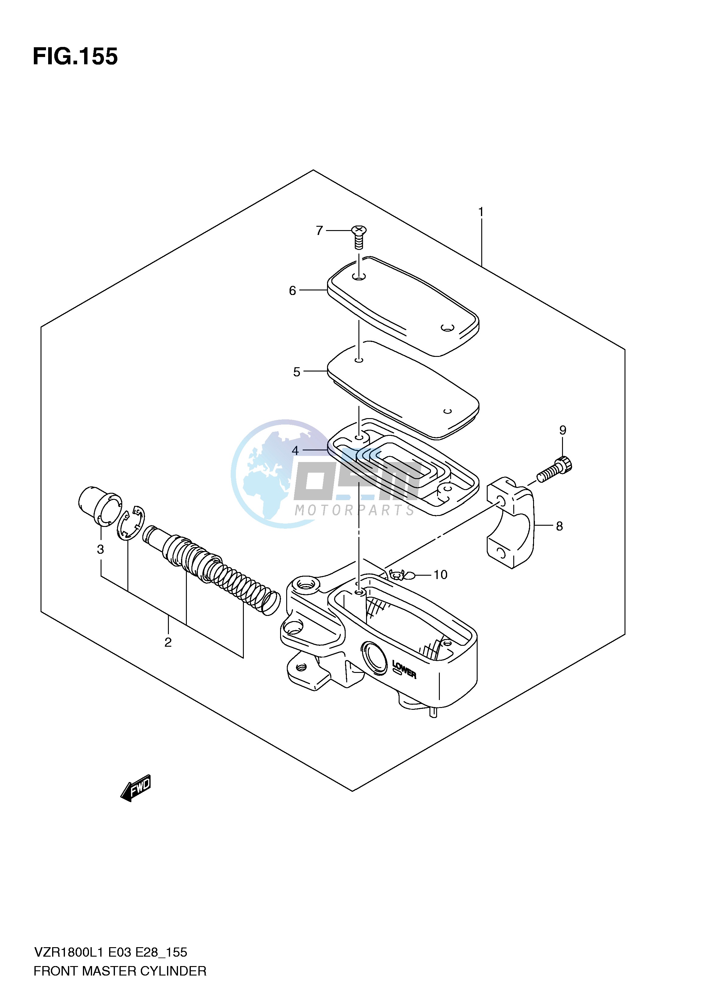 FRONT MASTER CYLINDER (VZR1800L1 E3)