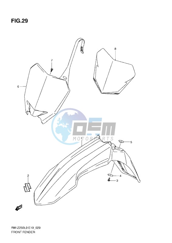 FRONT FENDER (L0-L1)