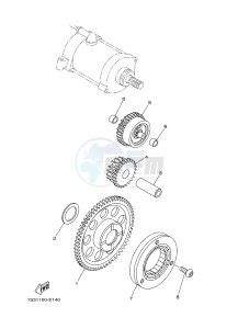 YFM700R YFM7RSEB RAPTOR 700 SPECIAL EDITION (1ASH 1ASJ 1ASG) drawing STARTER