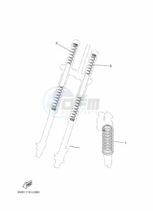 YZ85LW YZ85 (B0GB) drawing ALTERNATE FOR CHASSIS