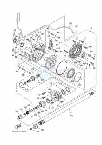 YXZ1000E YXZ1000R SS (B5JF) drawing DRIVE SHAFT