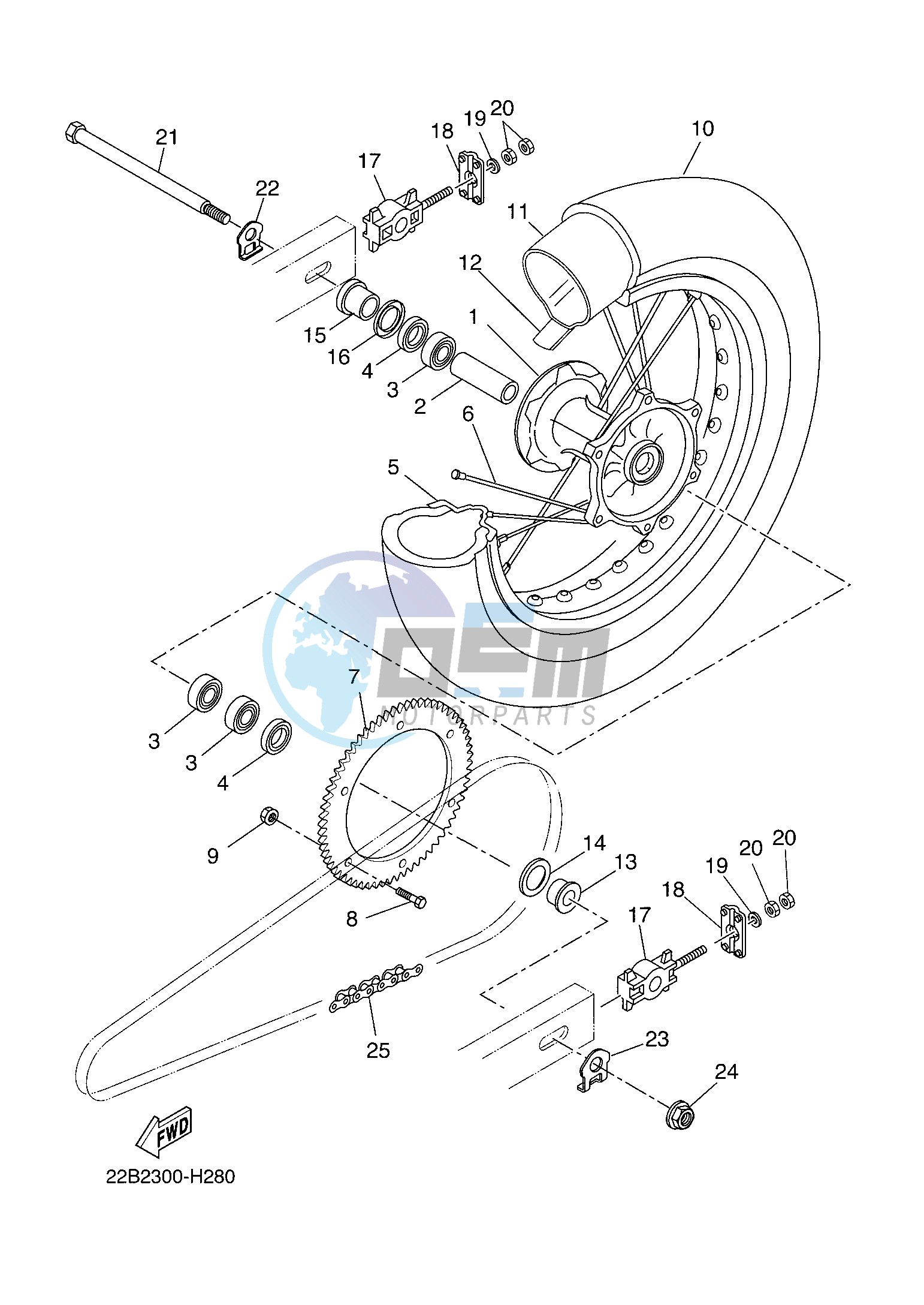 REAR WHEEL